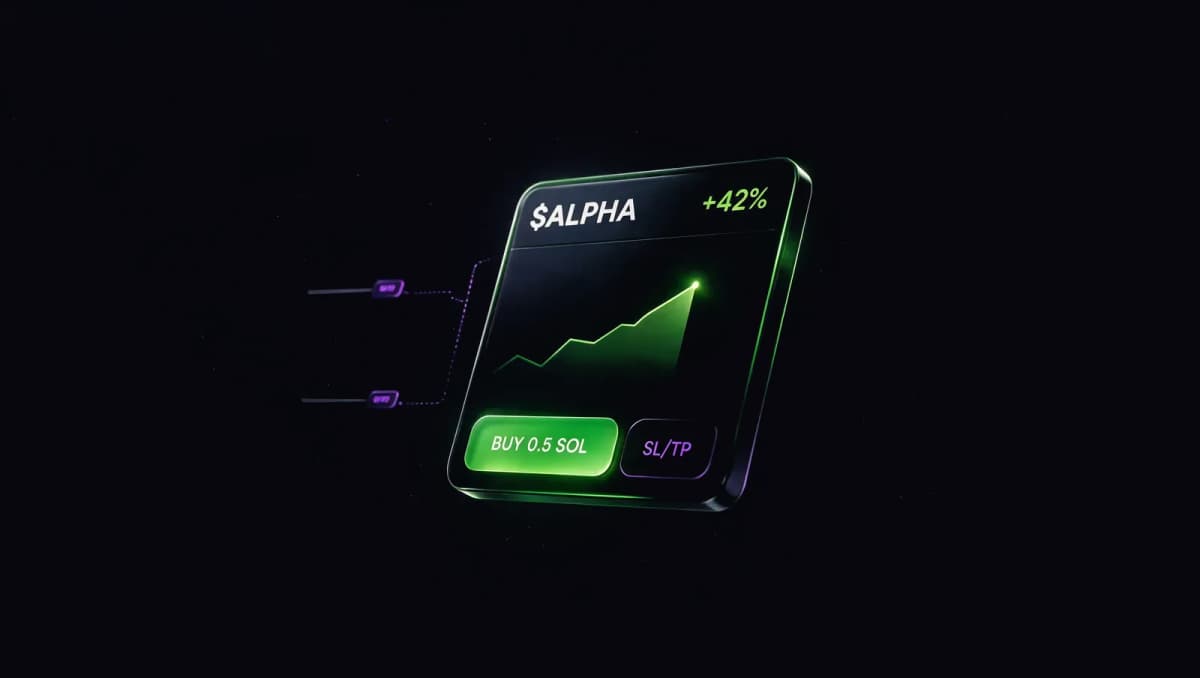 Buying a token and attaching stop-loss and take-profit levels